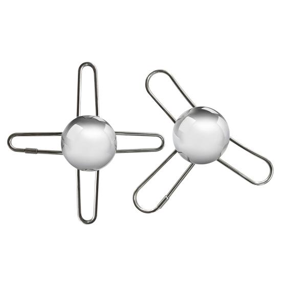 Stainless Steel Drink Chiller Reusable Coffee Cooling Ball for Cocktails Whiskey Frost-Free Beverage Sphere Drink Chilling Tool