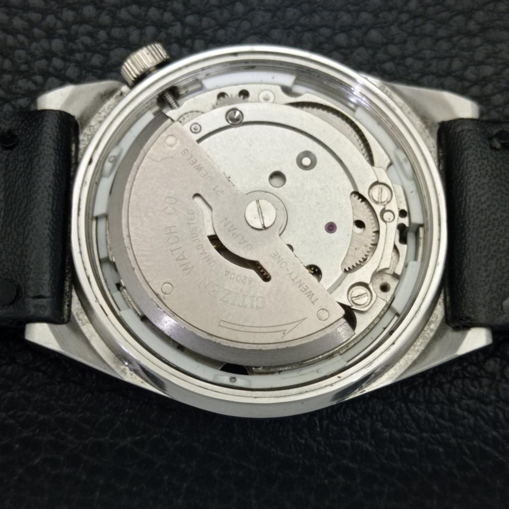 VINTAGE CITIZEN AUTOMATIC 8200 JAPAN MENS ORIGINAL DIAL WATCH A702159-5 R208-a702159