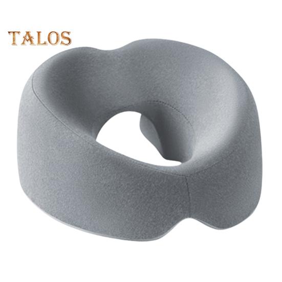 

Подушка с эффектом памяти для салона красоты, противоскользящая подушка для косметических процедур, толстая подушка для лежания лицом вниз, домашний массажный подголовник серый