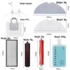 Bohuan Cleaning Accessories for Roborock G20/S8/S8PRO: Mop Cloth, Main/Side Brush, Filter