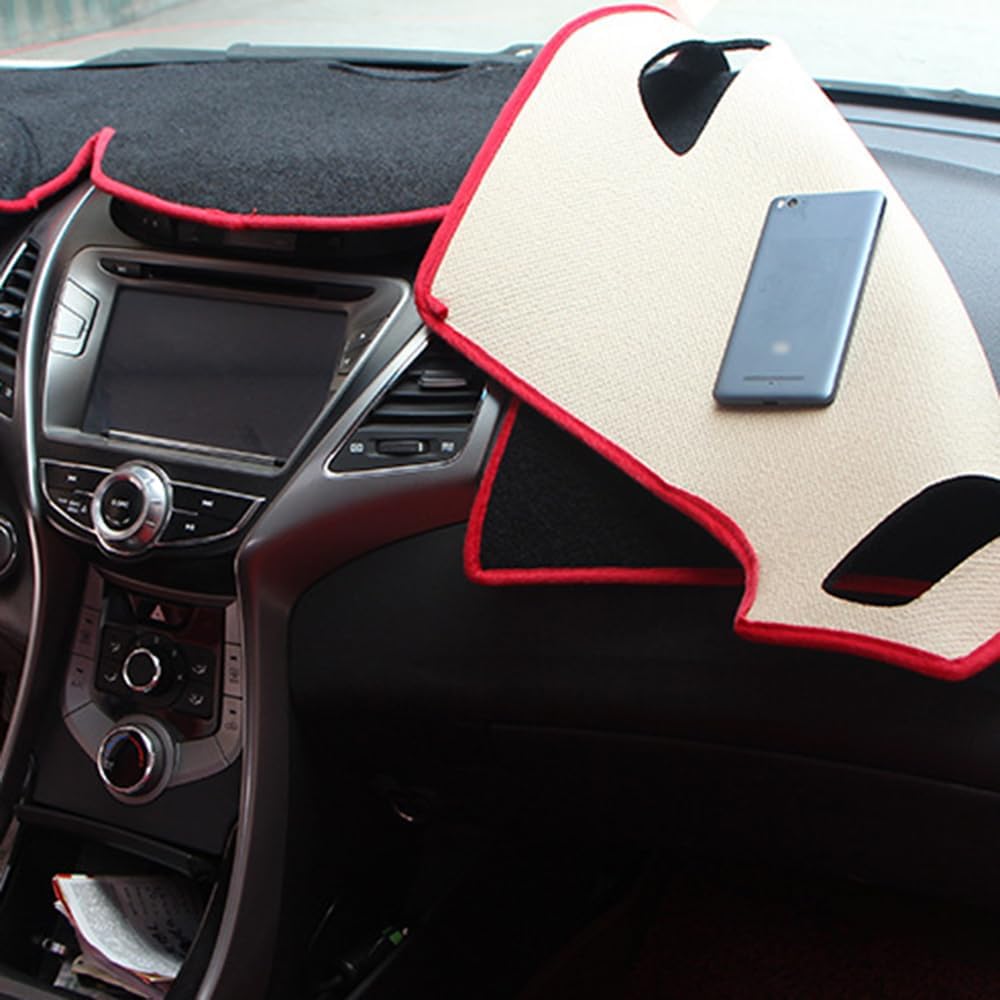 Dashboard Mat Nissan Luke40 Series Dedicated Accessory Abrasion Resistant Anti-Slip Anti-Glare Anti-glare Anti-glare Anti-Aging (Black)