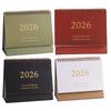 2026 Simple Style Mini Desk Calendar Desktop Display Portable Calendar Desktop Decoration Handmade Diary