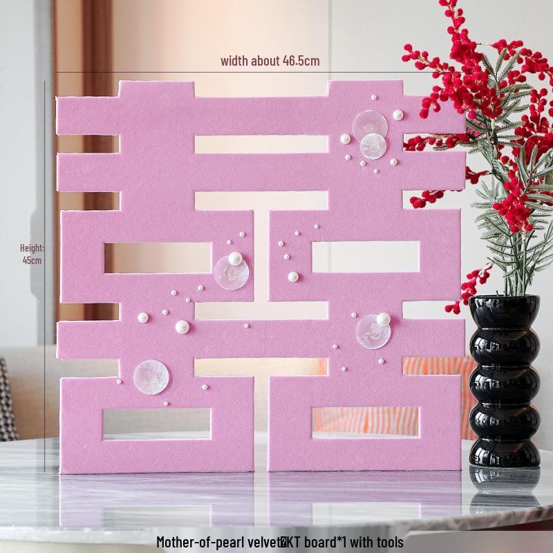 Большие красные бархатные банты для свадебной комнаты: Свадебные помпоны для украшения спальни