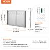 990x660 Mm BBQ Island Access Door Outdoor Kitchen Door Stainless Steel
