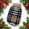 Warm Knitted Christmas Sweater for Cats & Dogs - Autumn/Winter Pet Apparel