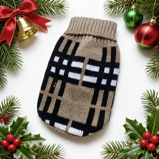 Warm Knitted Christmas Sweater for Cats & Dogs - Autumn/Winter Pet Apparel