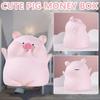 Nydelig Pig Piggy Bank Sparer Mynt Penger Søt Bankboks Vinyl Anti Fall Piggy Bank Bursdagsgaver Home Decor Ornament