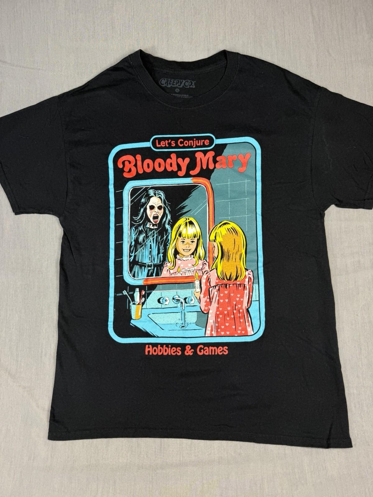 New Creepy Co Bloody Mary Lets Conjure Shirt. Size L. Great Graphic. XXL