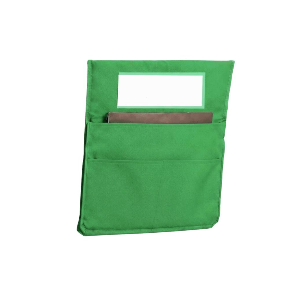 Oxford Chair Back Pocket Multi-Functional Classroom Organizer Chairback Pocket Chart Bedside Table зелёный