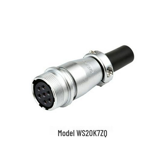 WEIPU WS20 Aviation Plug for Power and Signal Transmission