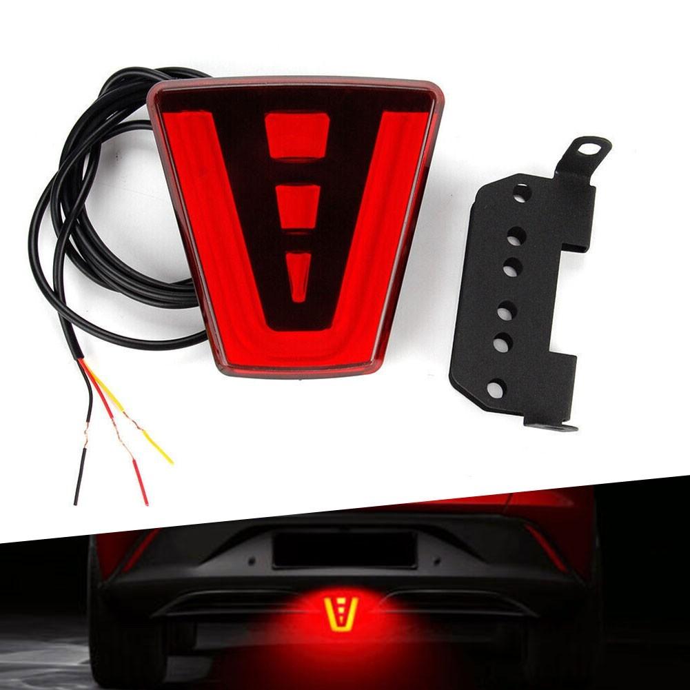 Car Motorcycle Brake Signal Lamp Lights Signal Lights Fog Lamp LED Rear