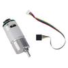 Large Torsion Gear Motor with Encoder 12/24V Power Speed Reduction Motor(12V 300 RPM)