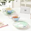 WOOCH Ceramic Couple Cup and Saucer Gift Set