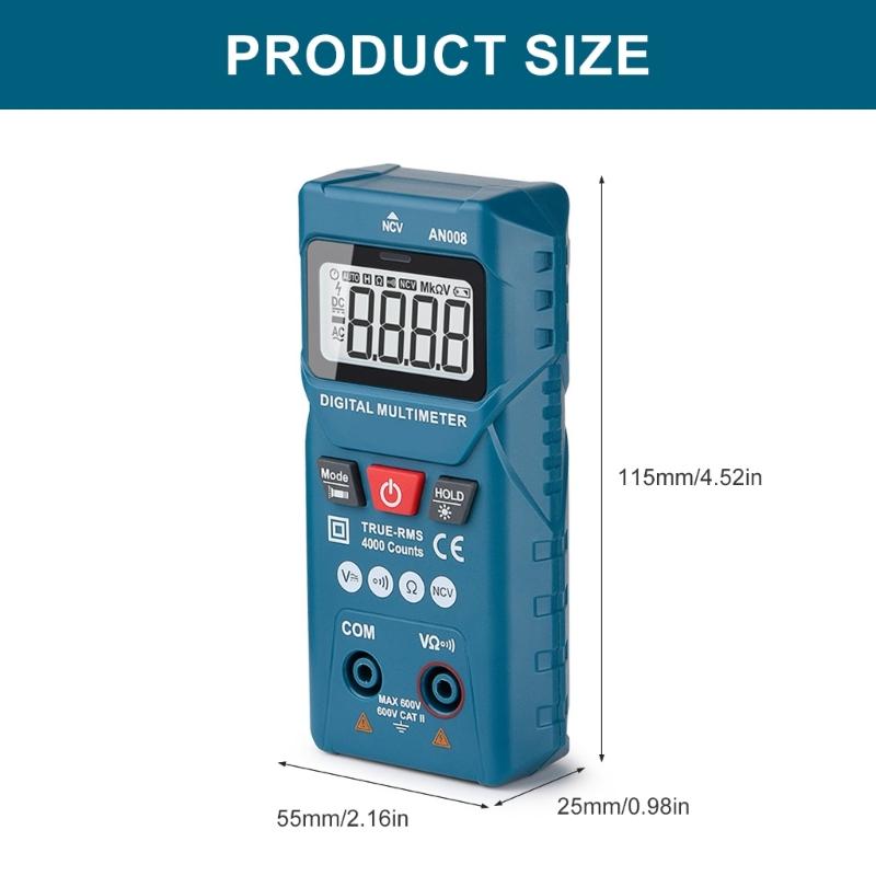 Automatic Digital Multimeter with Intelligent Auto type Electric Meter Tool Not Contact for Simple Troubleshooting