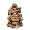 Ornamente Mido Buddha Schildkröte und Buddha Statue Skulptur Harz Moderne Kunst Statue, Heim Feng Shui Dekoration Kröte Lachender Buddha