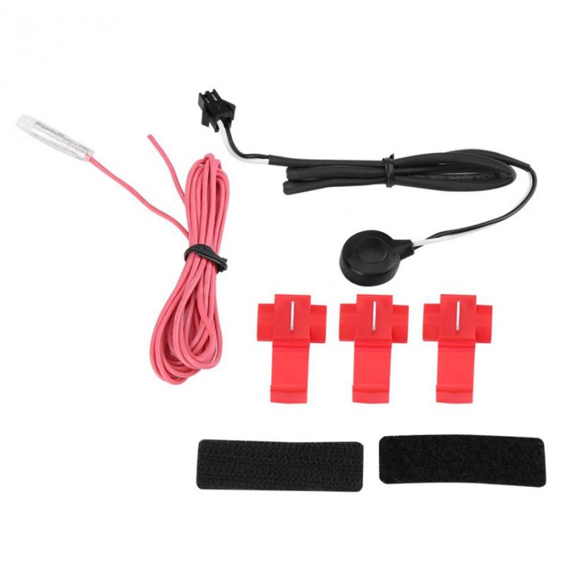 Motorcycles Mini Red Lcd Tachometer Gauge Tach Hour Meter 0~20000 Rpm Universal