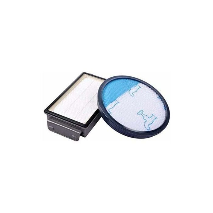 Filtres aspirateur - AIMOONSA - Compatible Rowenta ZR005901 - 2 HEPA+2 mousse - HEPA haute efficacité - Rect.14,2x8,6cm/Ø14cm