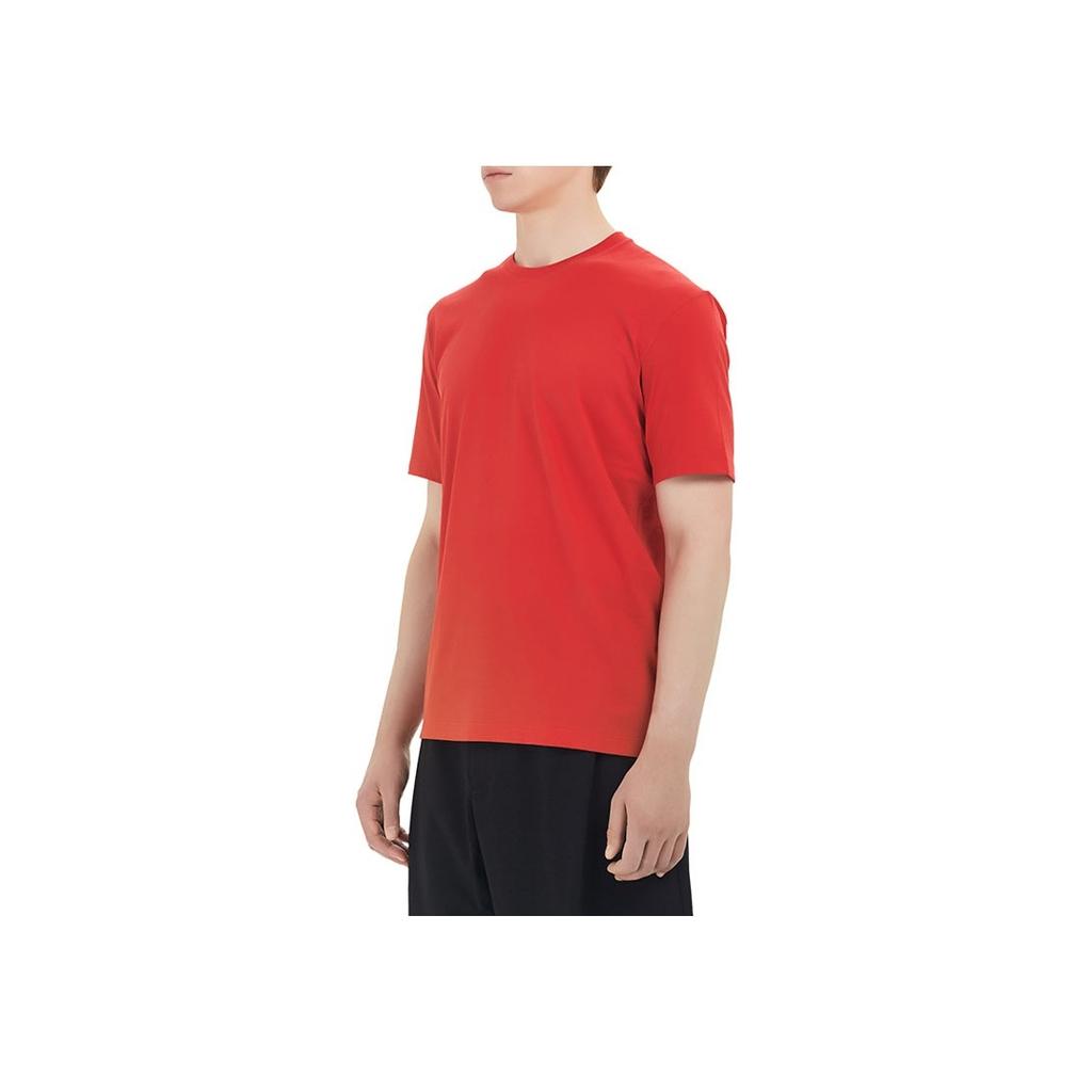 Y-3 Solid Color Casual Short Sleeve T-Shirt Men Tops Red GK4508