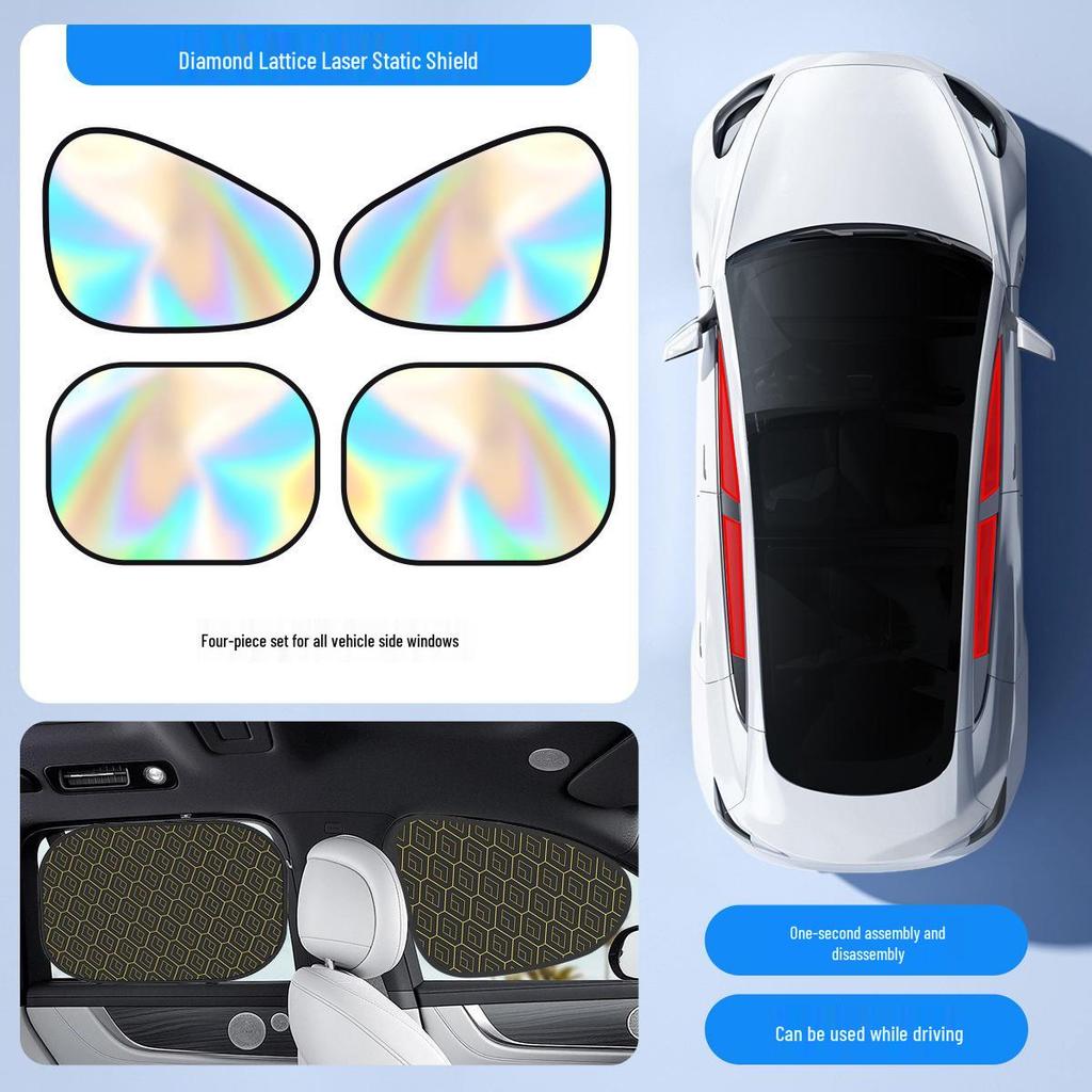 Car Windshield Sunshade - Heat Protection & Insulation