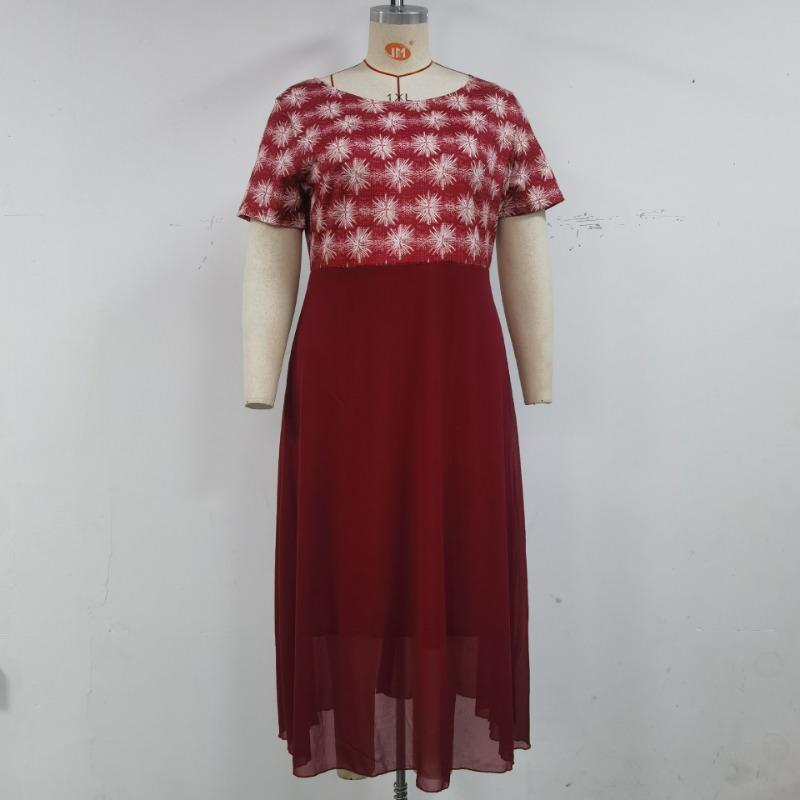 Женская одежда больших размеров – модный костюм-двойка с модным внешним видом 6XL чёрный — фото 9