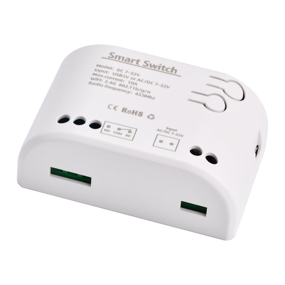 10A 1 Way 4 Way Wifi Relay Module DC5V DC12V for eWeLink APP Remote Control Self-lock Wireless Delay Relay 5VUSB Interface