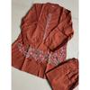 Pure Cotton Party Wear Kurti Pant Cord Set Indian Designer Top Tunic Kurta Set