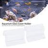 4Pcs Glass Cover Acrylic Clip Holder Support Clamp Accessory for Aquarium Fish Tank