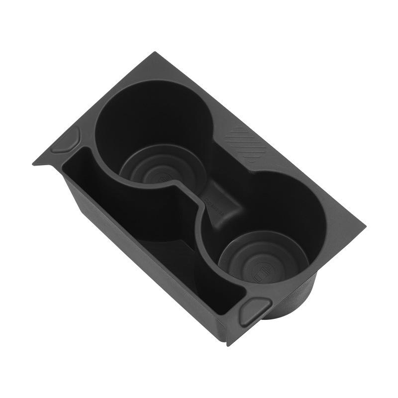 Kia EV4 Center Console Cup Holder Anti-Slip Mat (2024-2026 Models) - Car Interior Protection Accessory