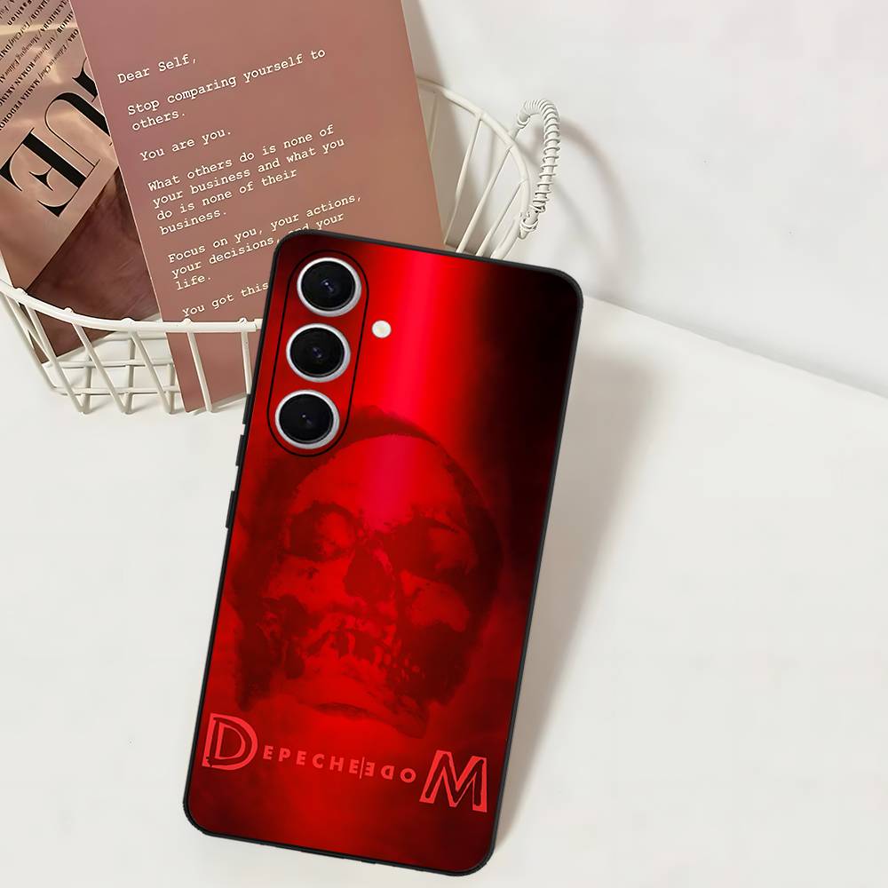 Rock D-Depeche Cool Mode Phone Case For Samsung S 24 Fe 25 Ultra Plus 20 Lite 21 30 22 23 24 22 Ultra 5G Fundas
