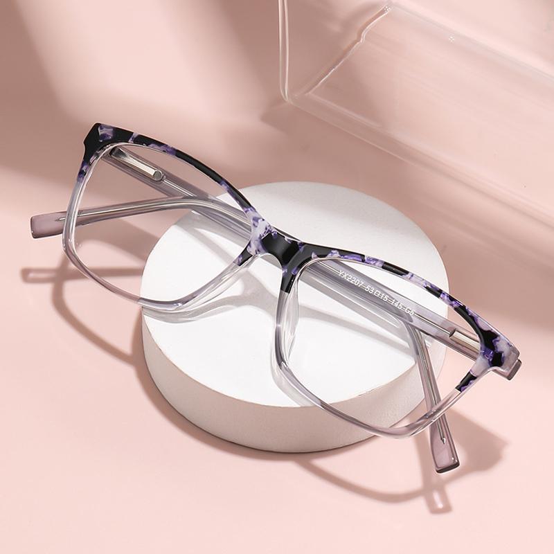 

Очки для пресбиопии с модной вставной оправой, тонкие и ультралегкие, ретро, с защитой от синего света, очки для пресбиопии 2207 +4.0