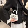 Bow Design Solid Color Mini Shoulder Bag Pu Leather Flap Crossbody Bags For Women 2024  Female Chain Purse And Handbags