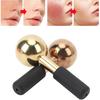 2Pcs Unbreakable Stainless Steel Ice Globes,Cooling Facial Roller Cryo Sticks for Skin Care, Puffiness, Wrinkles, Dark Circles