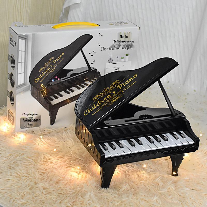 

Children s Eight-Tone Piano Music Box Toy - Interactive Baby Gift Organ Ornament Standard Set [Requires Own Batteries]
