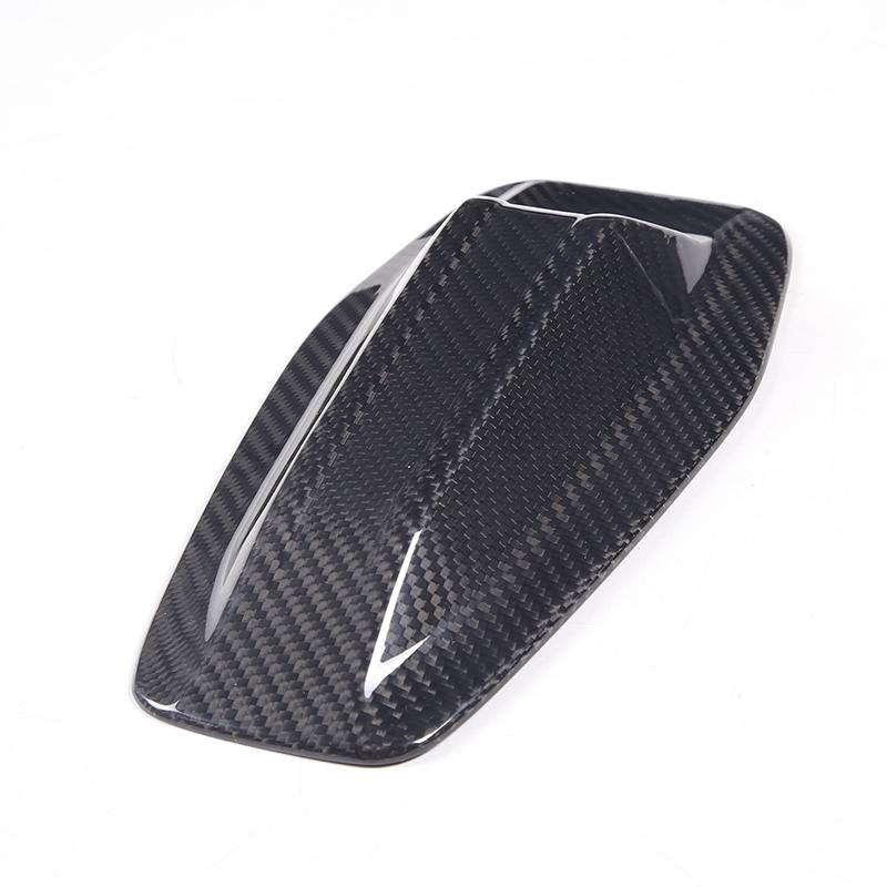 

car roof Shark Fin Antenna Cover Trim Sticker real carbon fiber car Accessories For BMW 4 Series (4 door version) G26 2026-2026