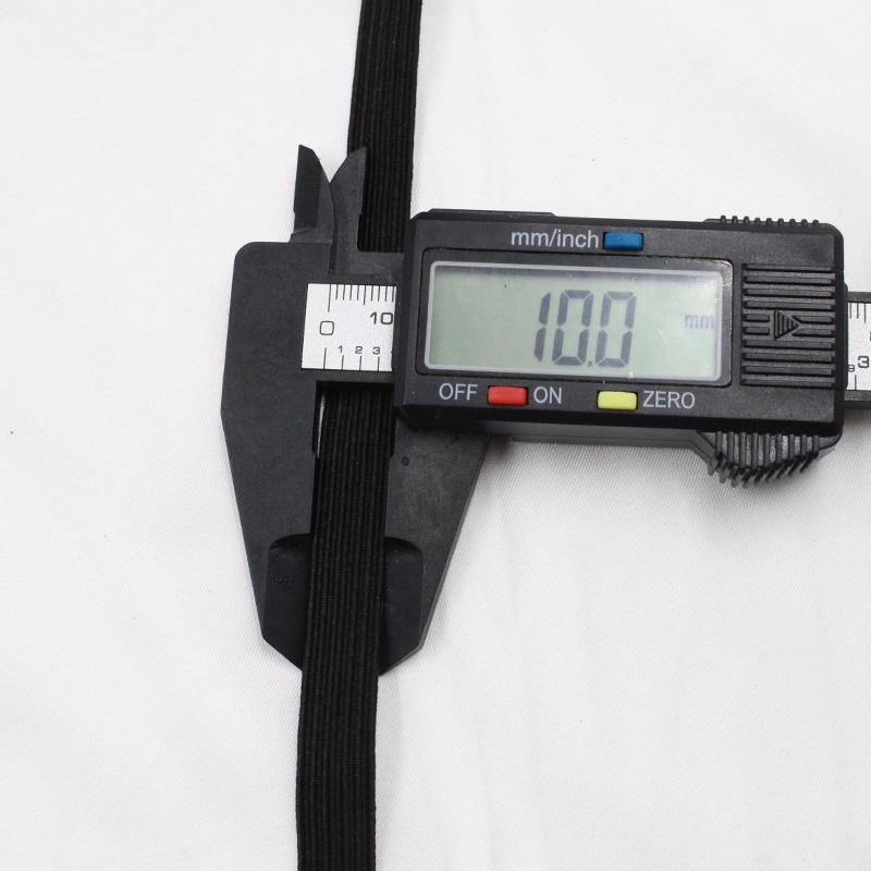 Flat Elastic Scrunchie Band 6-8-10MM DIY Hair Tie Material