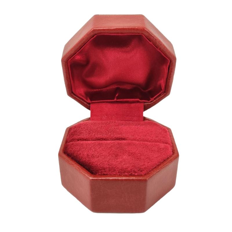 

Creative Accessories Storage Box Unique Vintage Rings Box Stylish Adornment Display Holder for Storing Small Treasures 1 красный