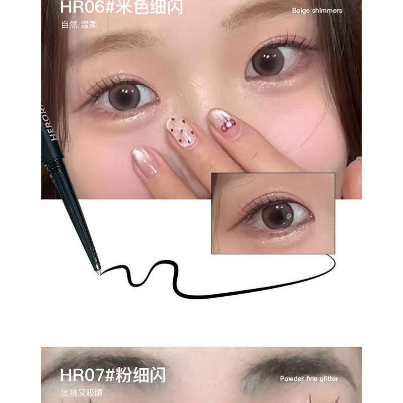 Smooth Color Rendering Long Lasting Non Smudging Fine Eyeliner Glue Pencil For Beginners