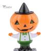 Small Gift for Car Owners Solar Dancing Pumpkin Doll, Halloween Dashboard Decoration, Spooky Ghost Auto Shaking Head Accessories Figurine Ornament