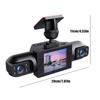 Full HD Recording Dash Camera System Night Vision 360 Degree Dash Cam  For Taxi Fleet