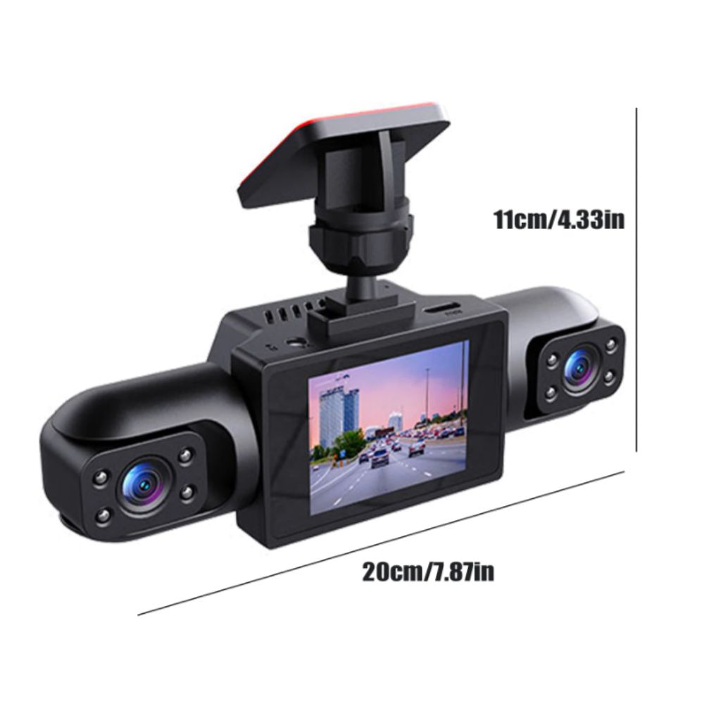 Full HD Recording Dash Camera System Night Vision 360 Degree Dash Cam For Taxi Fleet