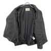 MAISON SPECIAL Black 11241211502 Dress-Fit Sheep Leather Single Rider Jacket Jacket 2 blackUsed
