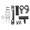 RC Steering Group Assembly Set Aluminum Alloy High Strength RC Steering Assembly for ARRMA 1 7 1 8 RC Cars