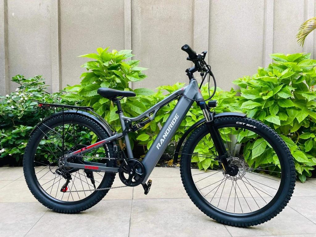 2026 New YG90Ebike 1000W 48V 17AH 27.5-inch Electric Bicycle Hydraulic Brake Mountain Electric Bicycle Full Suspension E-bike