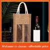 1pc Red Wine Handbag Wine Gift Box With Window And Handle Single/ Double Bottle Champagne Package Bags Wedding Favors For Guests