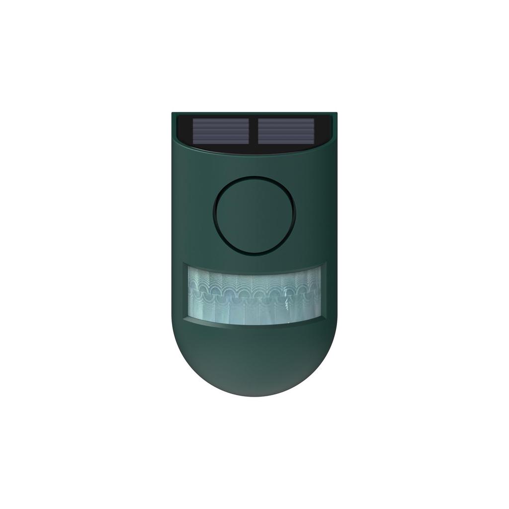 Solar-Powered Infrared Sensor Alarm & Animal Repellent Light with Remote Control