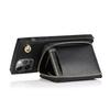 For Iphone 13 Pro Max Case Kickstand Tpu+Pu Smart Phone Cover With Long Strap