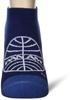 Outdoor Travel Walking Wear Travel Flight Socks B2JX0050 Patriot Blue cm [Mizuno] & (PANAM) 25.0-27.0