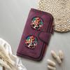 Lion Print Coffee Lover Fashion Long Wallet