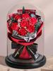 Vera Rosa Conservata per Sempre in Cupola di Vetro Regali per San Valentino da Donna Fiore Eterno per la Festa della Mamma Anniversario Compleanno