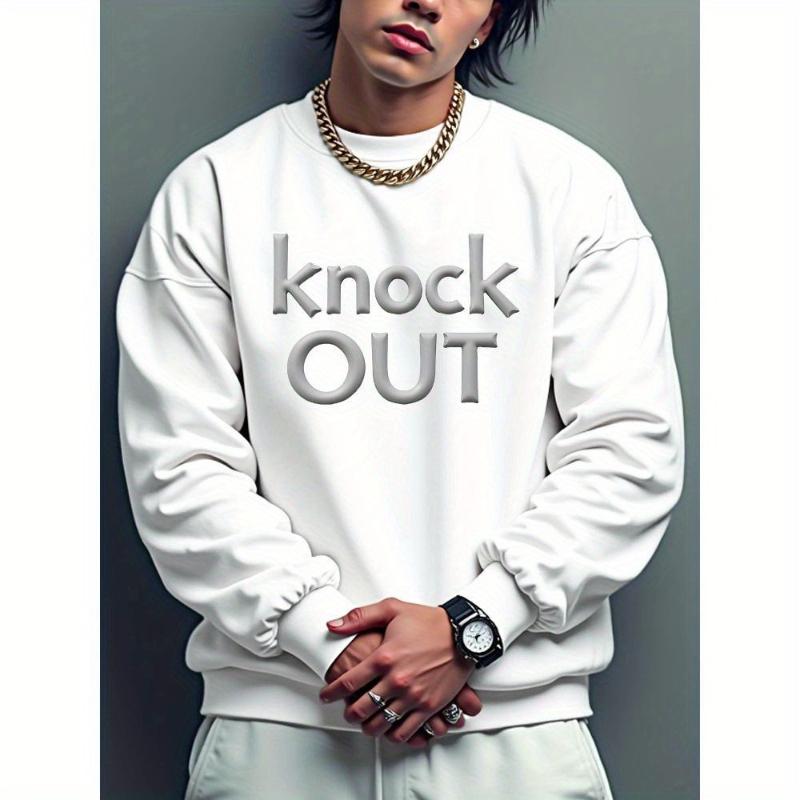 

Ribbed Neckline & Durable, Men s Crew Neck Sweatshirt XXL чёрный